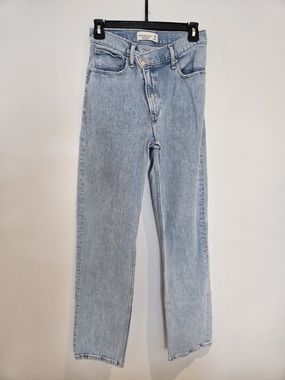 Abercrombie & Fitch Light Blue Straight Leg Women's Jeans